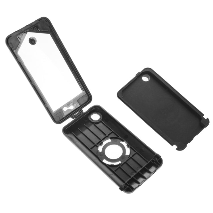 360 Degree Rotation 3 Layer (Plastic + Touch Panel Screen + Silicone Tray) Combination Bicycle Holder for iPhone 5 & 5S