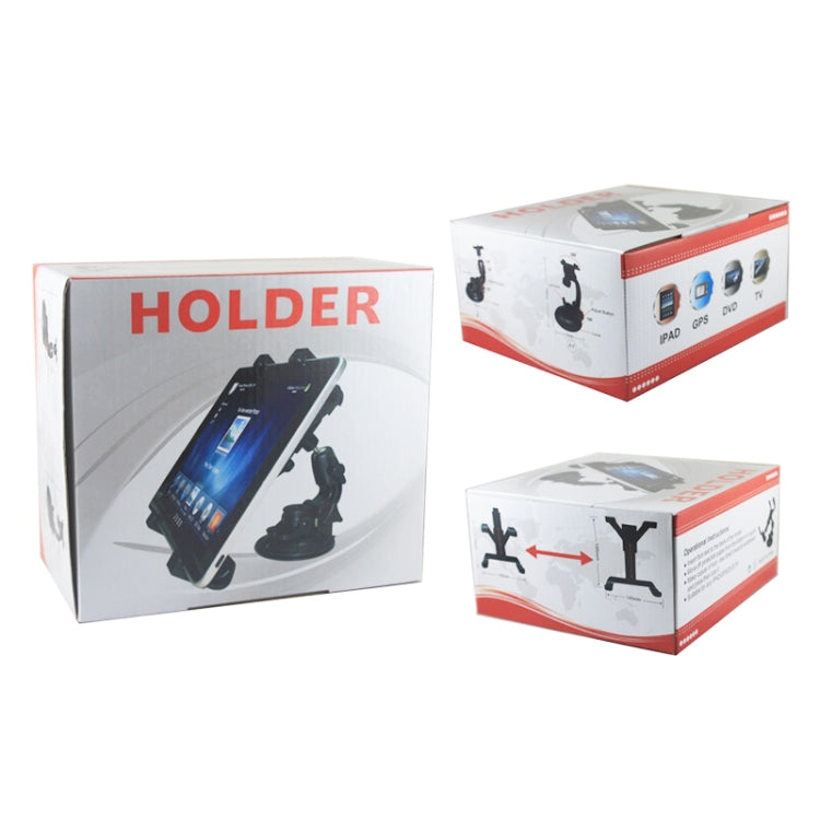 Car Mount Holder Kit Stand For iPad 4，New iPad (iPad 3) / iPad 2 ,iPad ,iPad mini 1 / 2 / 3，Galaxy TAB