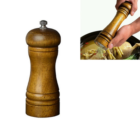 Length Classical Wooden Pepper Spice Salt Mill Grinder Muller