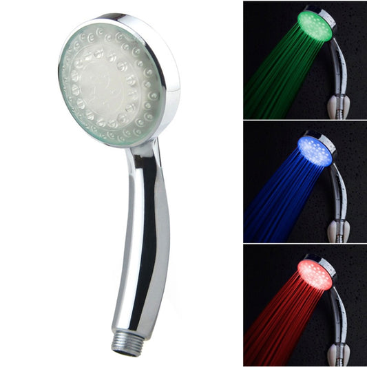 ENKAY RC-9816 Jump Change Seven Colors 5-LED Shower Head ,No Battery