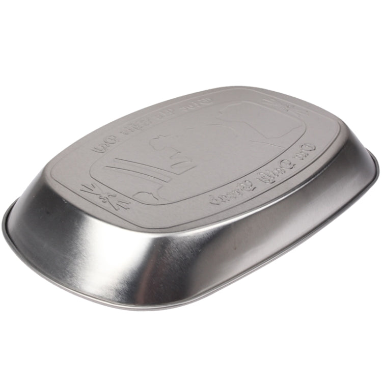 Stainless Steel Multi-purpose Tray Fruit Bowl Dessert Plate