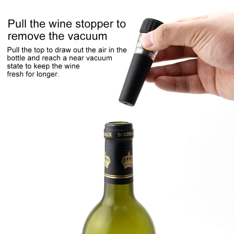 Reusable Vacuum Stopple Bottle Stopper Cork Plug for Wine Liquor