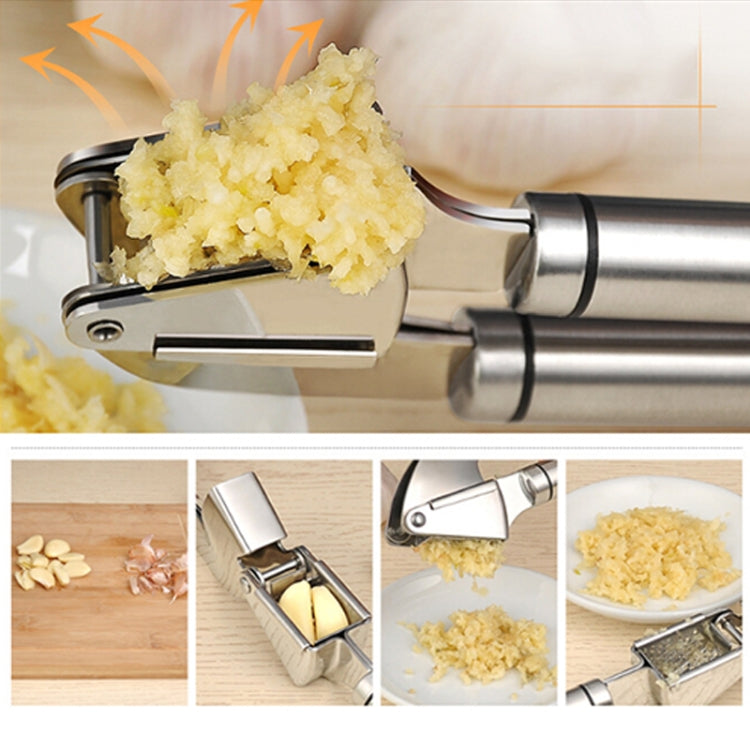 Food Grade 304 Stainless Steel Garlic Press Presser Crusher Slicer