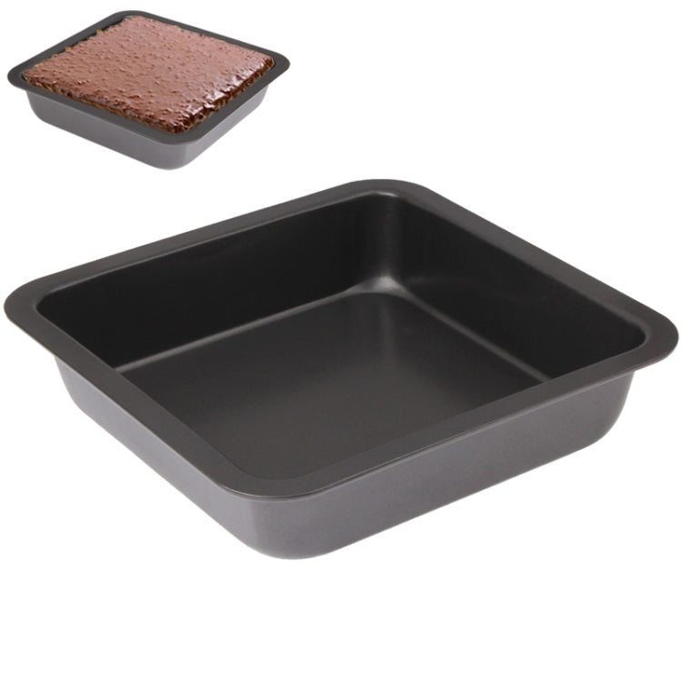 Quadrate Non-stick Pizza / Cake Pan Baking Cooking Oven Tray, Size: 22.5 x 22.5 x 4.6cm