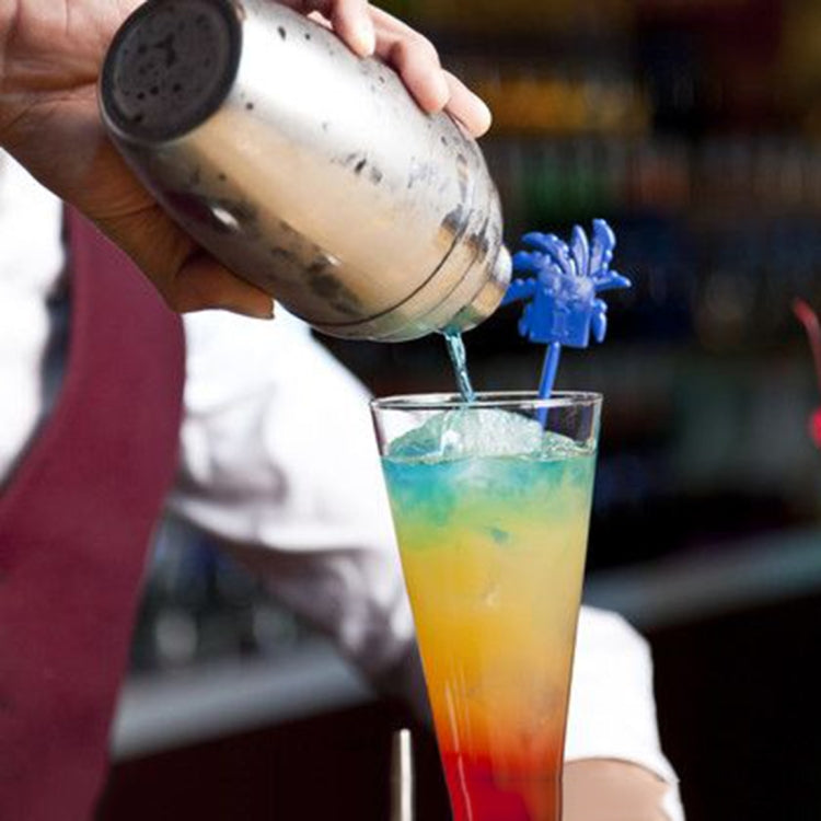 5 in 1 Classic Stainless Steel Shaker Set, Capacity: 550ml (Shaker + Jigger + Strainer + Ice Clip + Stirrer Pipe)