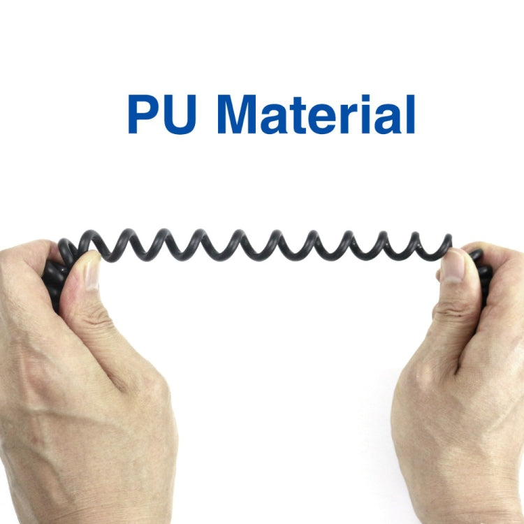 Baofeng Clip-on Speaker Microphone for Walkie Talkies, 3.5mm + 2.5mm Earphone + Mic Plug