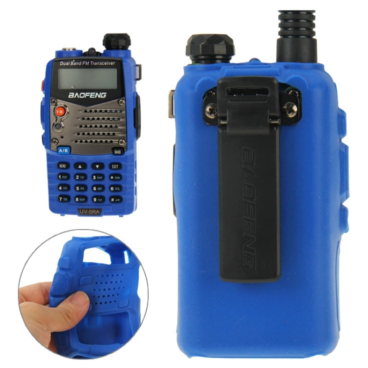 Pure Color Silicone Case for UV-5R Series Walkie Talkies