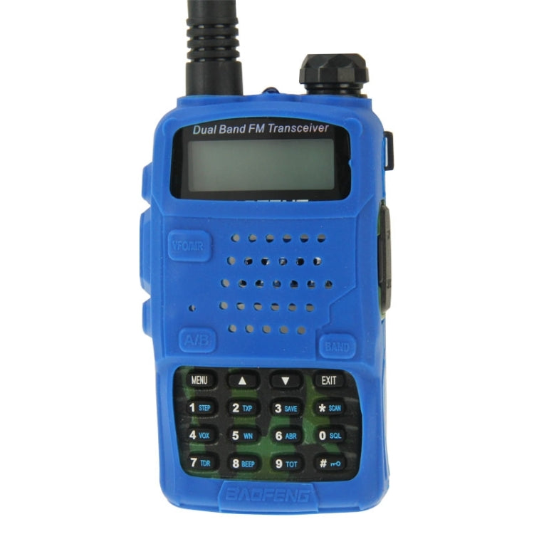 Pure Color Silicone Case for UV-5R Series Walkie Talkies