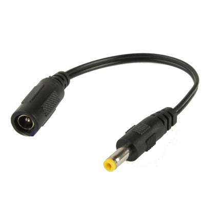 5.5 x 2.1mm DC Female to 4.8 x 1.7mm DC Male Power Connector Cable for Laptop Adapter, Length: 15cm