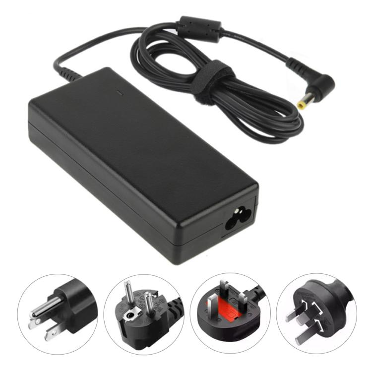 AC 19V 4.74A Power Adapter for HP Laptop, Output Tips: 5.5mm x 2.5mm