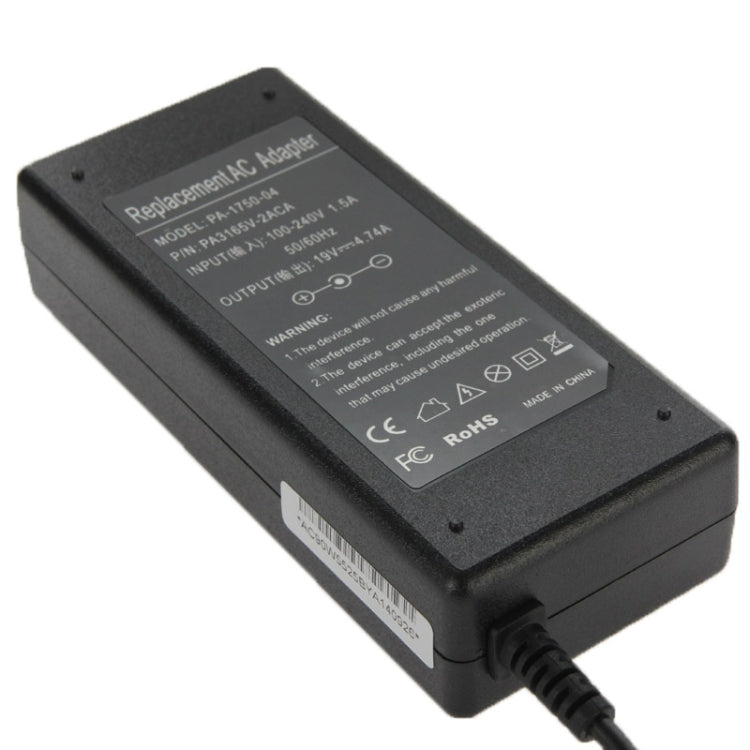 90W 19V 4.74A AC Adapter for Acer Laptop, Output Tips: 5.5mm x 2.5mm