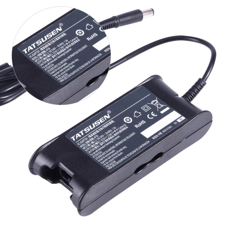 19.5V 3.34A 7.4 x 5.0mm Laptop Notebook Power Adapter Charger with Power Cable for Dell