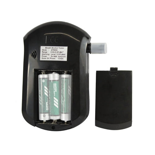 3 digitals LCD Display Breath Alcohol Tester Analyzer