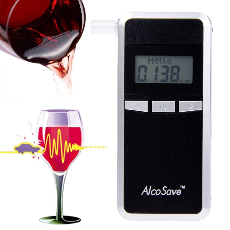 Alcohol 4 Digital LCD Display Breath Analyzer Tester