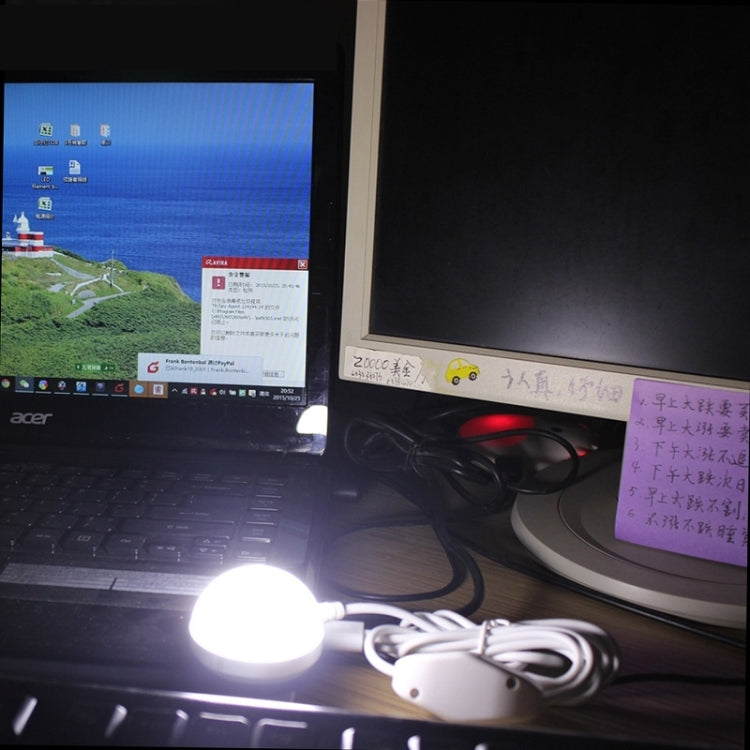 USB-2W 5V 140-150Lumens 6 LED