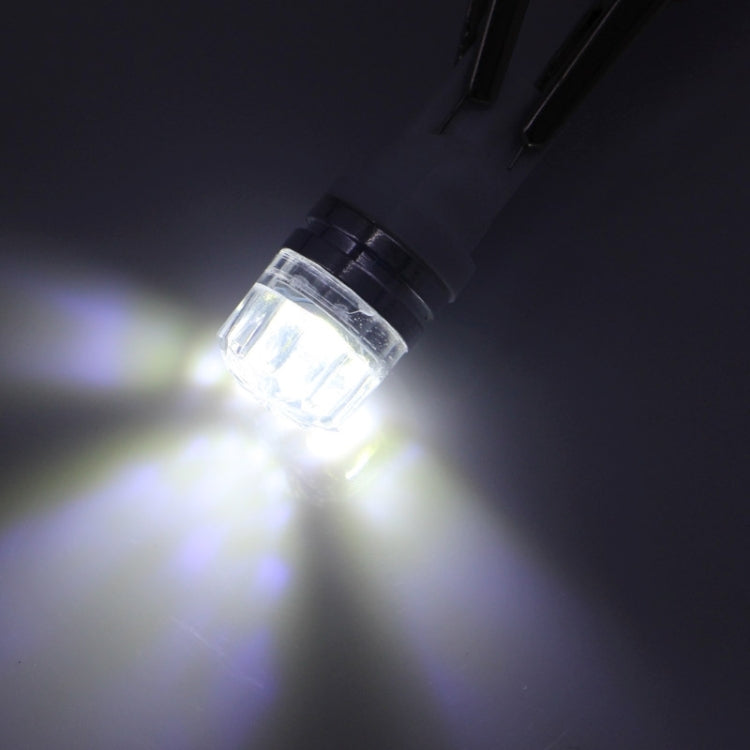 2 PCS T10 1.5W 60LM 1 LED Dark Blue COB LED Brake Light for Vehicles, DC12V