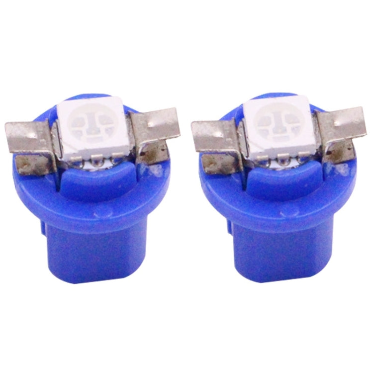 2 PCS B8.5 0.2W 12LM 1 LED SMD 5050 LED Instrument Light Bulb Dashboard Light for Vehicles, DC 12V