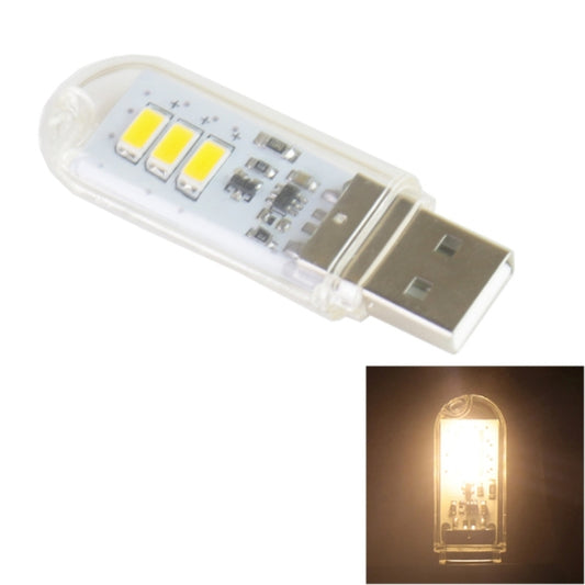 140LM 3 LED SMD 5630 Warm White Light with Touch Switch