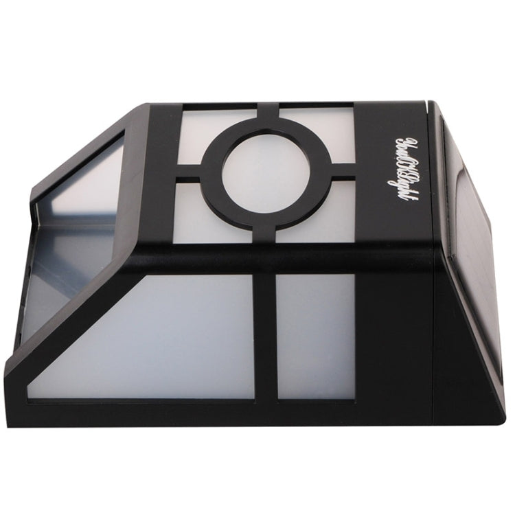 2 LED  Fence Lamp Solar Wall Mounted Light