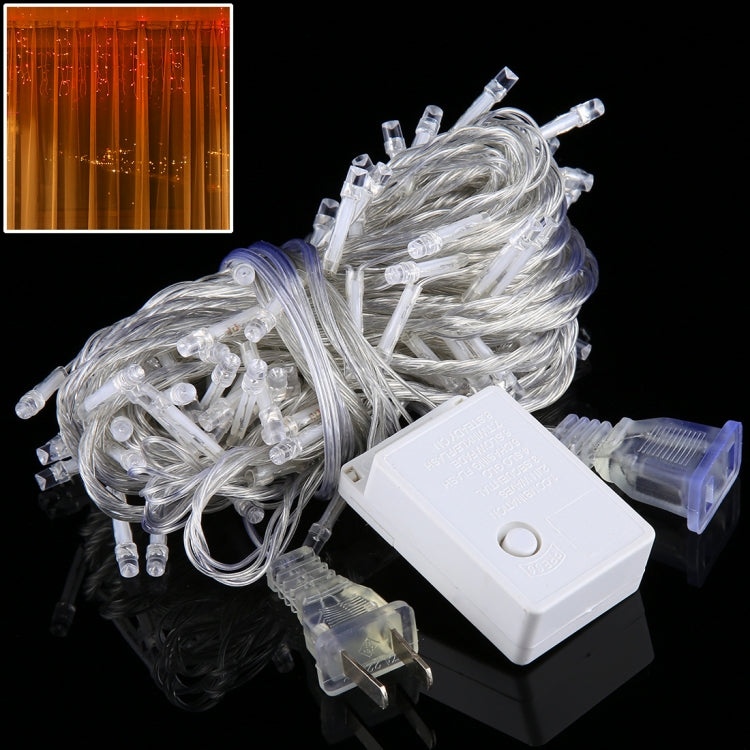 100 LEDs with End Joint & 8 Display Modes Controller for Christmas Party, AC 110V, US Plug