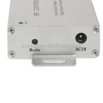 12A RF Audio Controller for RGB LED Strip Remote Controller(Silver)