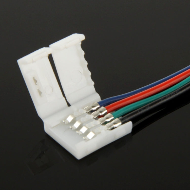 10mm PCB FPC Connector Adapter for SMD 5050 RGB LED Stripe Light, Length: 17cm