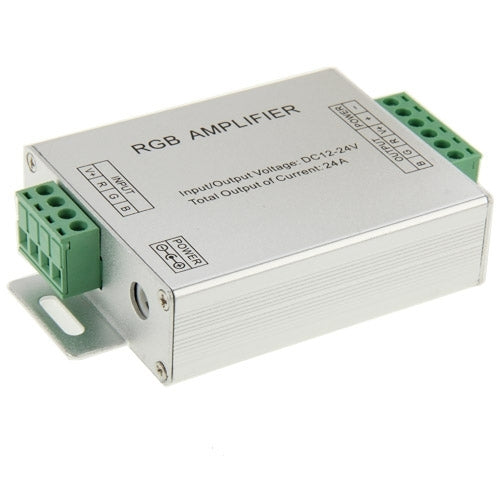 24A RGB Amplifier for LED Light, DC 12V-24V Input