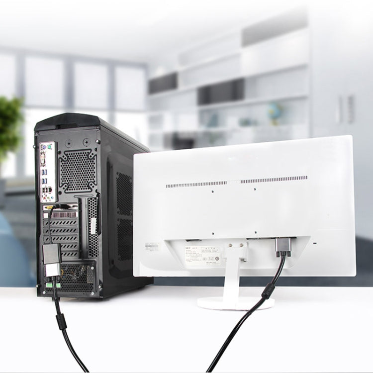 Display Port Male to VGA Female Converter, Length: 20cm