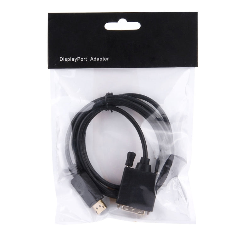 DisplayPort Male to DVI Male High Digital Adapter Cable, Length: 1.8m