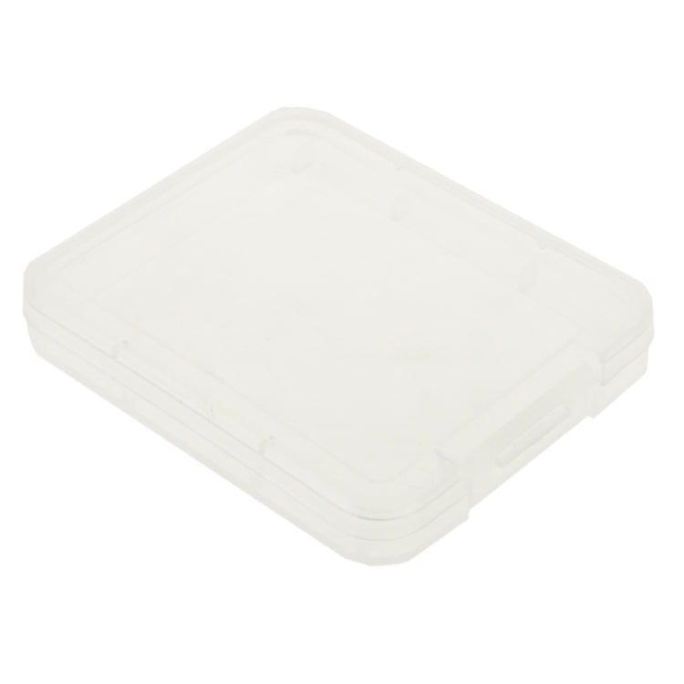 100Pcs Transparent Plastic Storage Card Box for Compact Flash Card / CF Card