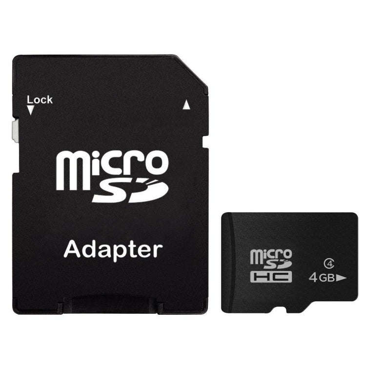 4GB High Speed Class 10 Micro SD(TF) Memory Card from Taiwan, Write: 8mb/s, Read: 12mb/s (100% Real Capacity)
