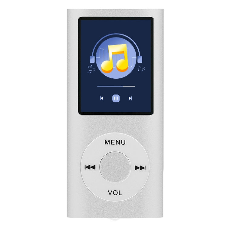 1.8 inch TFT Screen Metal MP4 Player with TF Card Slot, Support Recorder, FM Radio, E-Book and Calendar