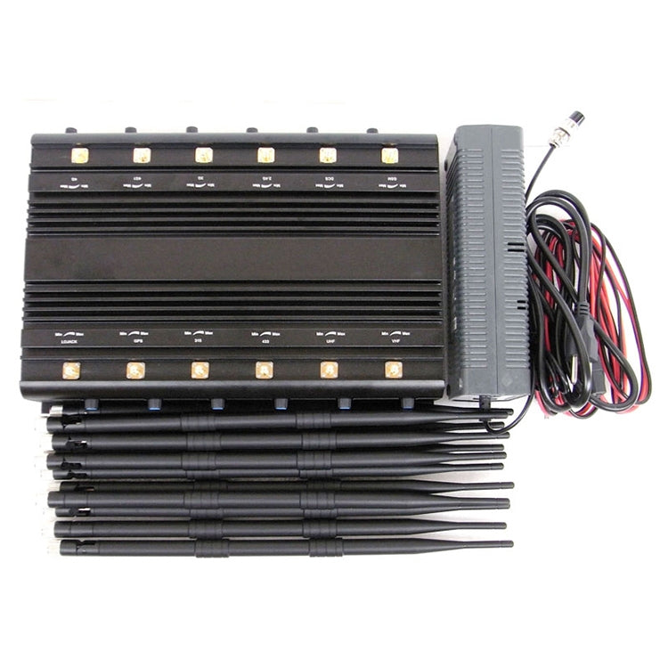 JAX-101A-12 Adjustable CDMA / GSM / DCS / PCS / GPS / LOJACK / VHF & UHF / WiFi / 3G / 4G Mobile Phone Signal Isolator, Coverage: 40 meters