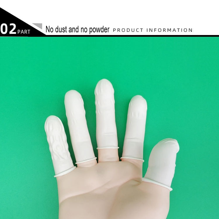 50pcs/bag Latex Anti-static Finger Cot