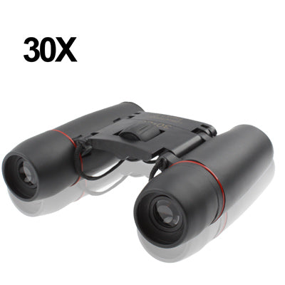 Mini Folded Field 7.2 Degree 126m / 1000m 30 x 60mm Red Multi-Coated Day Vision Outdoor Telescope Binoculars
