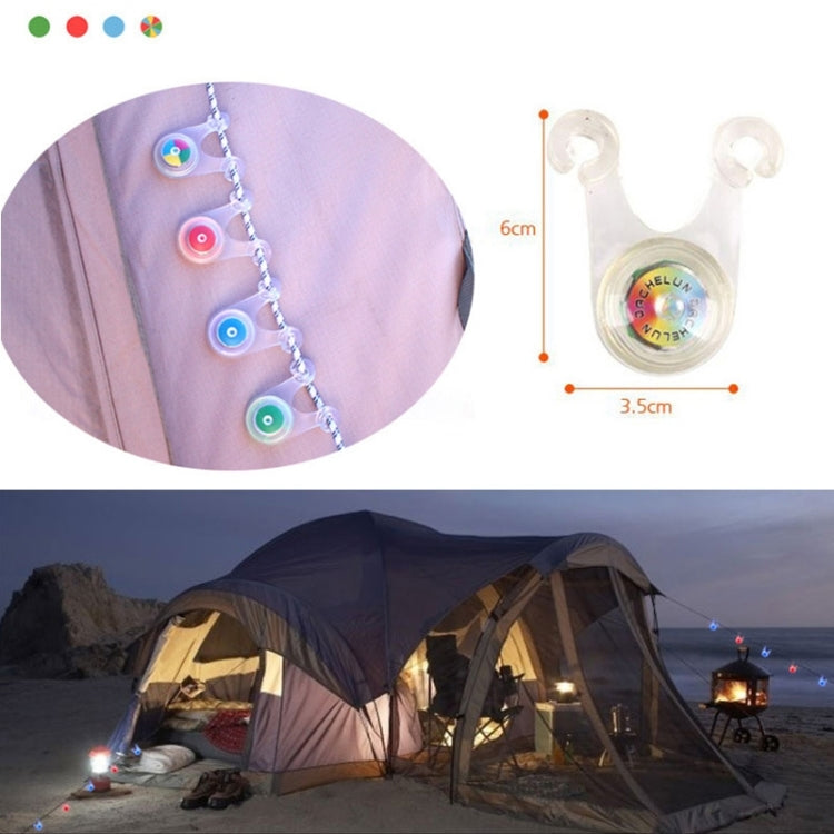 Outdoor Camping Tent Portable Water-resistant LED Light, Pendent Light, Random Color Delivery
