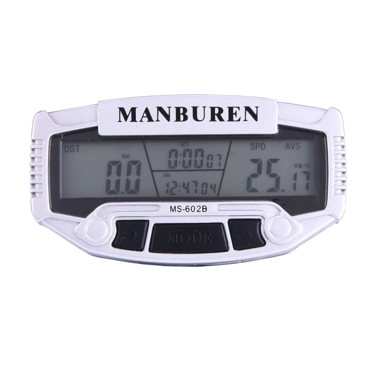 Multifunction LCD Display Cycle Computer Odometer Speedometer (MS-602B)