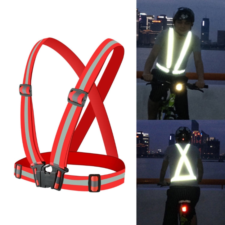 Night Riding Running Flexible Reflective Safety Vest