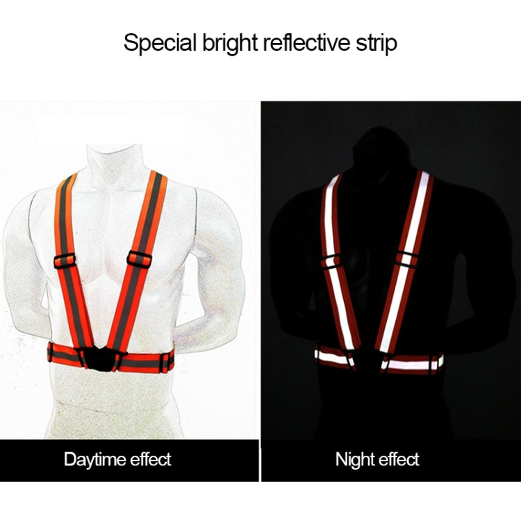 Night Riding Running Flexible Reflective Safety Vest