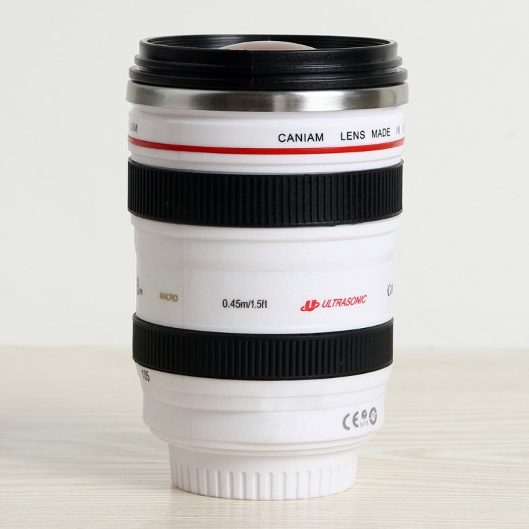 400ML Camera Lens Cup Mug Caniam EF 24-105mm F4 Filter Cup for Coffee Milk Water as Gift