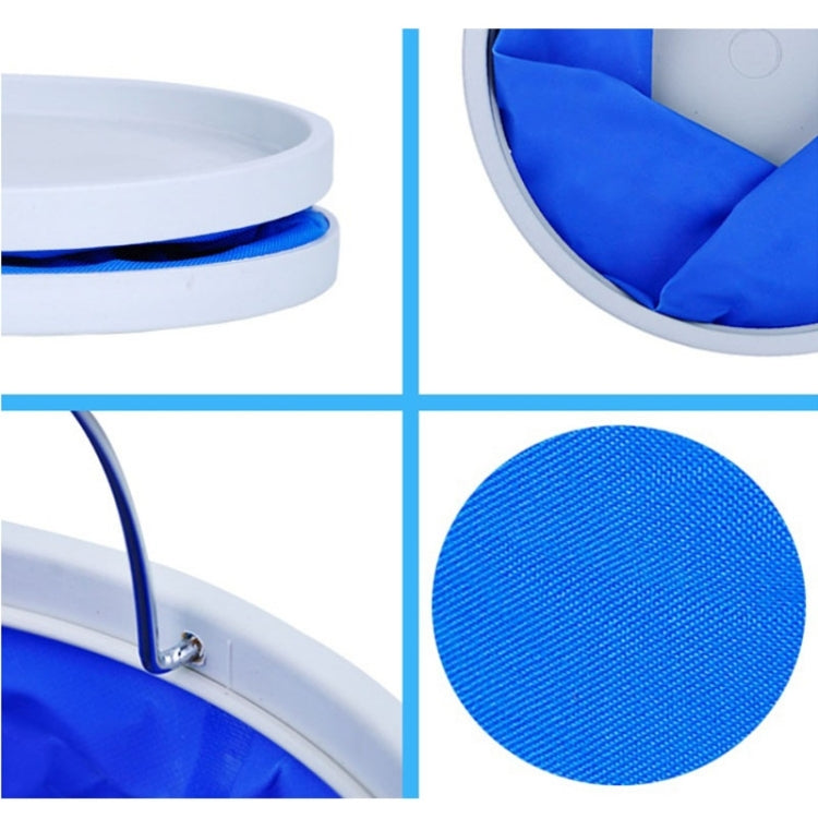 9L Multifunctional Foldable Bucket for Car Washing / Fishing / Storage, Random Color Delivery