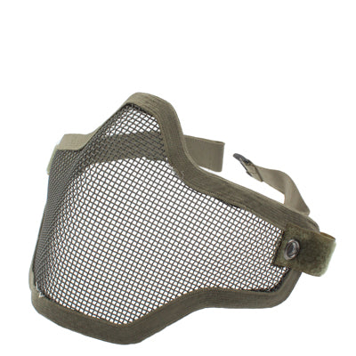 Half Face Net Mesh Style Protection Mask with Elastic Strap