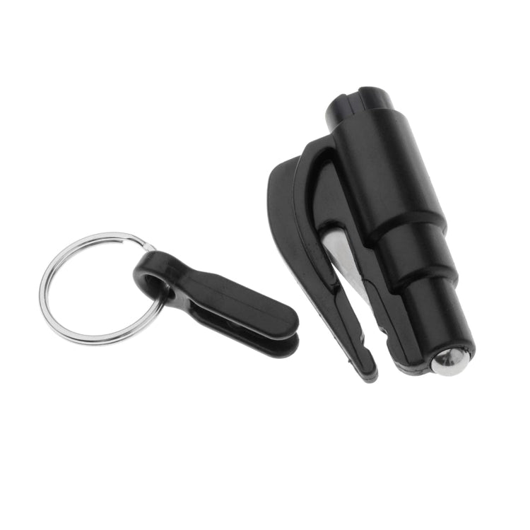 2 in 1 Car Emergency Hammer / Key Chain / Knife Broken Glass Portable Tool