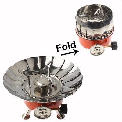 Portable Aluminum-Magnesium Alloy Wind Camping Stove