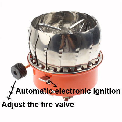 Portable Aluminum-Magnesium Alloy Wind Camping Stove