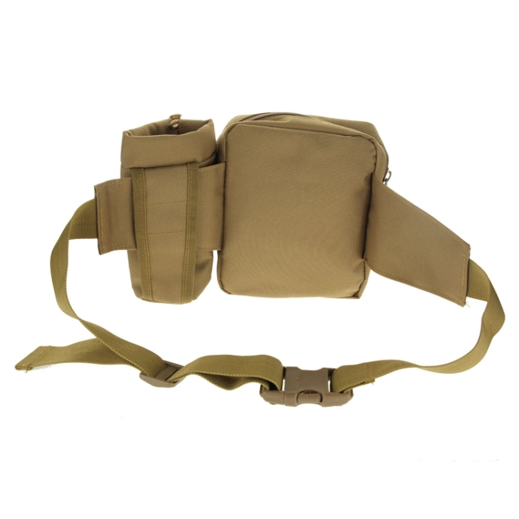 Outdoor Waist Bag with Water Bottle Pouch