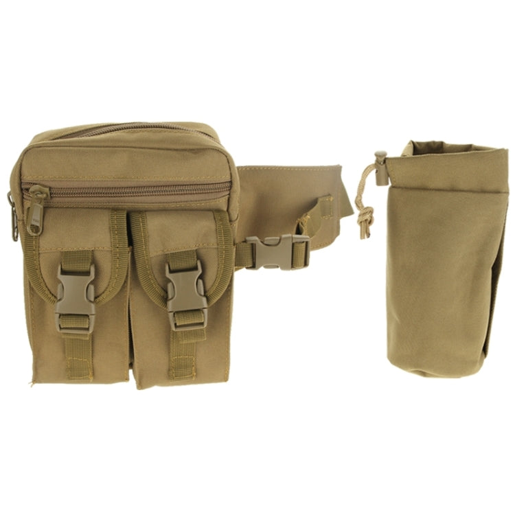 Outdoor Waist Bag with Water Bottle Pouch