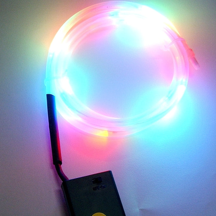 Bicycle Wheel Spoke Decorative LED Light Article Bar Strip, 15 LEDs