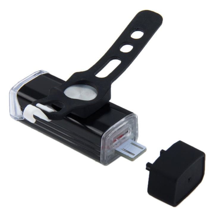 MC-QD001 180 Lumens USB Rechargeable LED Bright Aluminum Light with Handlebar Mount