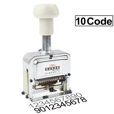 High Performance Metal Material Automatic Numbering Machine (10 Code)